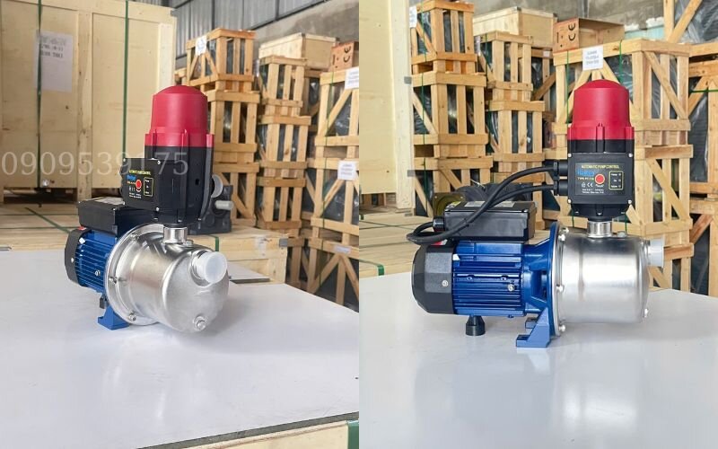 Các công suất phổ biến của máy bơm tăng áp