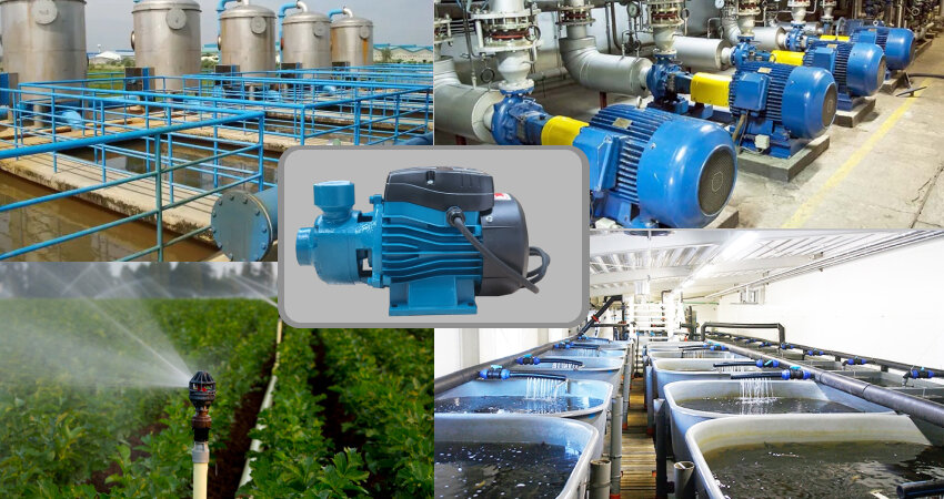 Các ứng dụng phổ biến của máy bơm nước đẩy cao trong công nghiệp, nông nghiệp