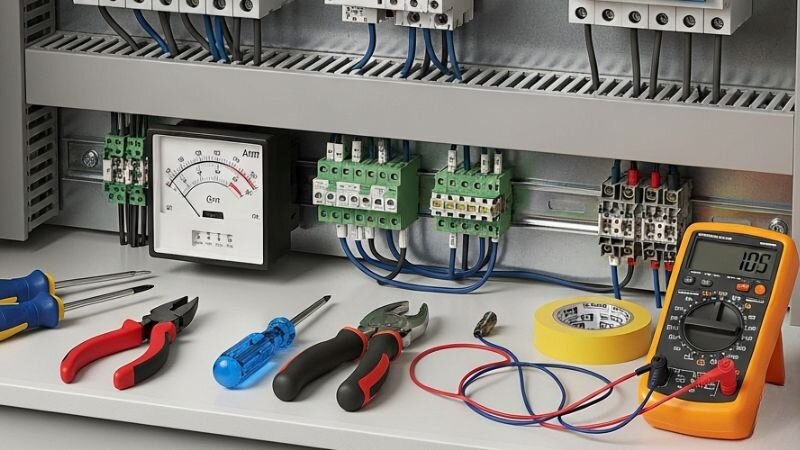 Các thiết bị cần thiết khi đấu biến dòng 3 pha