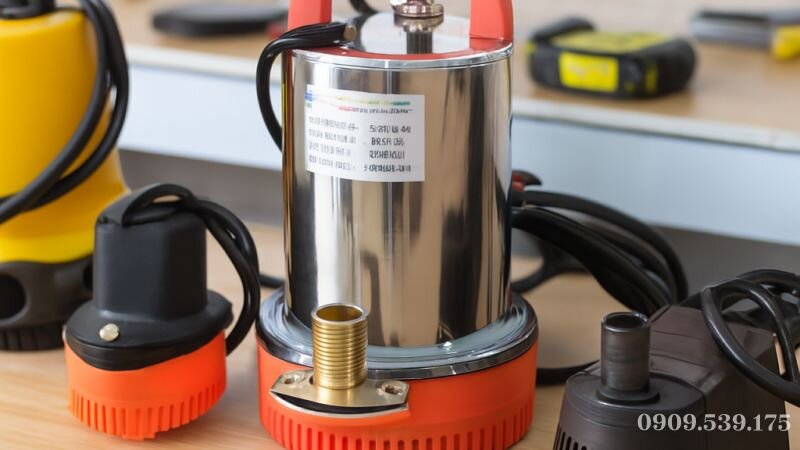 Cách chọn máy bơm chìm mini phù hợp công suất và nhu cầu