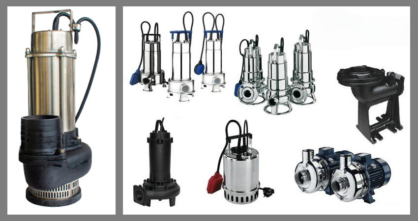 Chất liệu tiêu chuẩn của máy bơm chìm thực phẩm thông dụng