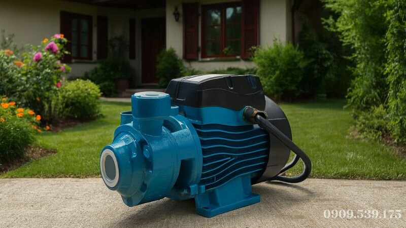 Máy bơm nước đẩy cao với cột áp mạnh cho nhà cao tầng