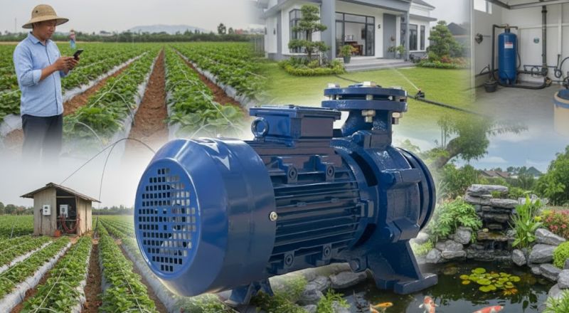Công tắc điều khiển từ xa được ứng dụng trong nhiều hệ thống cấp và tưới nước