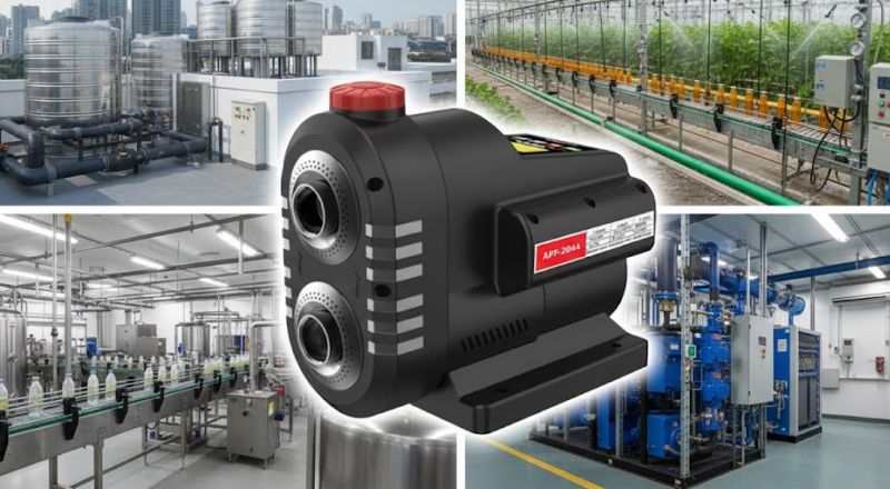 Máy bơm biến tần được ứng dụng rộng rãi ở nhiều ngành để điều tiết nước hiệu quả, tiết kiệm điện
