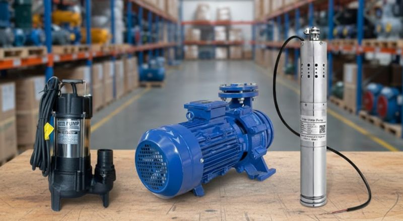 Ba dòng bơm hút sâu phổ biến gồm bơm hỏa tiễn, bơm đặt cạn và bơm chìm