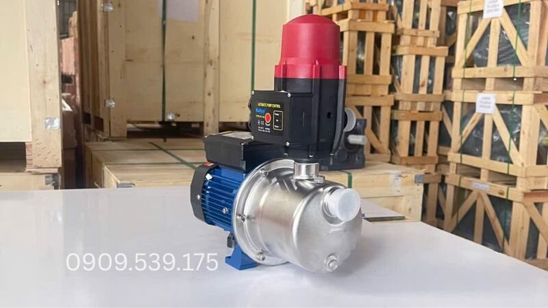 Bơm tăng áp 1.1kW 1.5Hp tại Thành Thái Motor