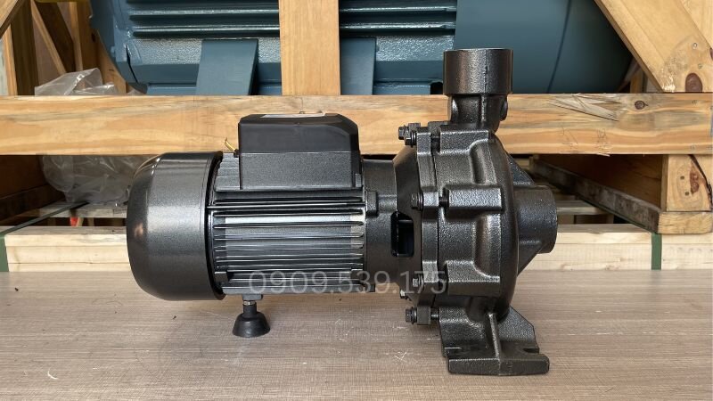 Góc nhìn tổng quan của máy bơm nước 1 pha 2.2kW 3Hp.