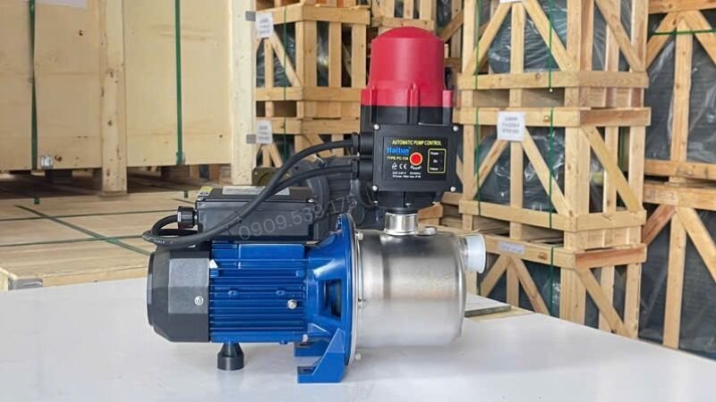 Máy bơm nước tăng áp tại Thành Thái Motor.