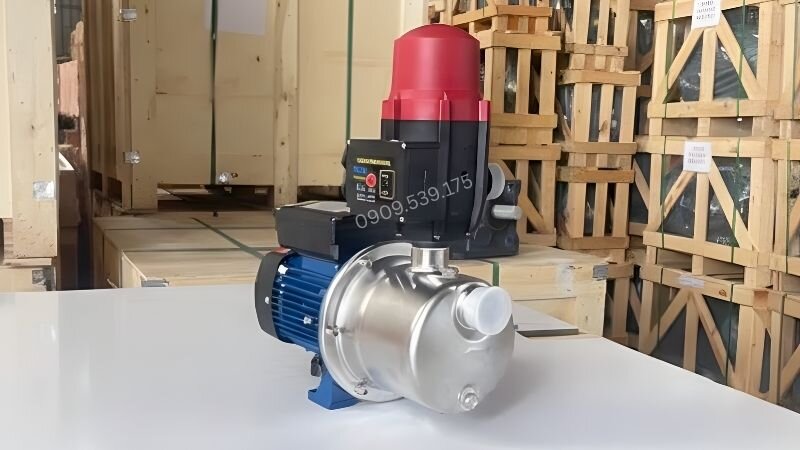 Thành Thái Motor cung cấp máy bơm tăng áp biến tần không tiếng ồn, tự động điều chỉnh tốc độ theo nhu cầu sử dụng nước.